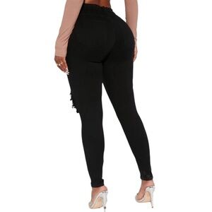 Fashion Nova Black Denim Jeans 2X